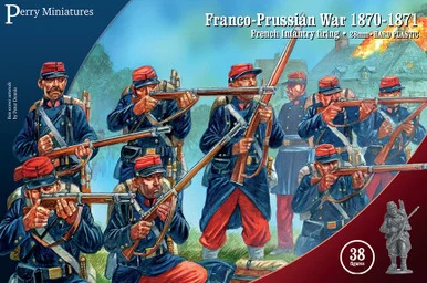 FRE2 FRANCO-PRUSSIAN WAR FRENCH INFANTRY FIRING