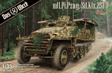 1/35 Mtl.Pi.Pzwg. Sd.Kfz.251/7 Ausf.D (2 in 1) - Das Werk Scale Models