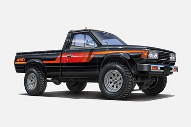 1/24 Tuned Car #91 720 Datsun Truck Lift Up Custom'82（Nissan） - Aoshima - AOS