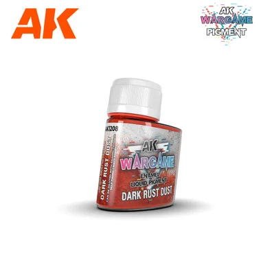 AK1208 - Enamel Pigments: Dark Rust Dust