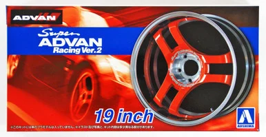 1/24 SUPER ADVAN RACING Ver.2 19inch - Aoshima - AOS