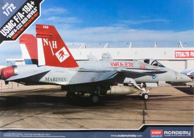 Academy Models 12520 F/A-18A+ USMC 'VMFA-232 Red Devils' 1/72 Scale Model Kit