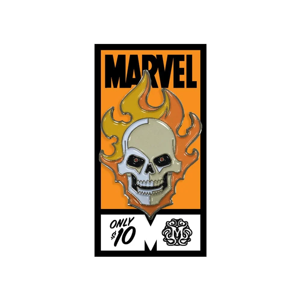 Ghost Rider (Marvel) Enamel Pin - Tom Whalen