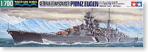 Prinz Eugen German Heavy Cruiser 1/700 Scale Model Kit - Tamiya