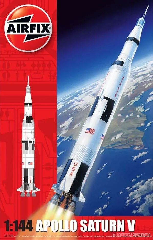 Apollo Saturn V Model Kit 1:144 Scale - Airfix