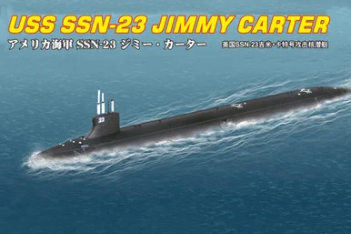Hobby Boss HBO87004 SSN-23 Jimmy Carter Attack Submarine 1/700 Scale Model Kit