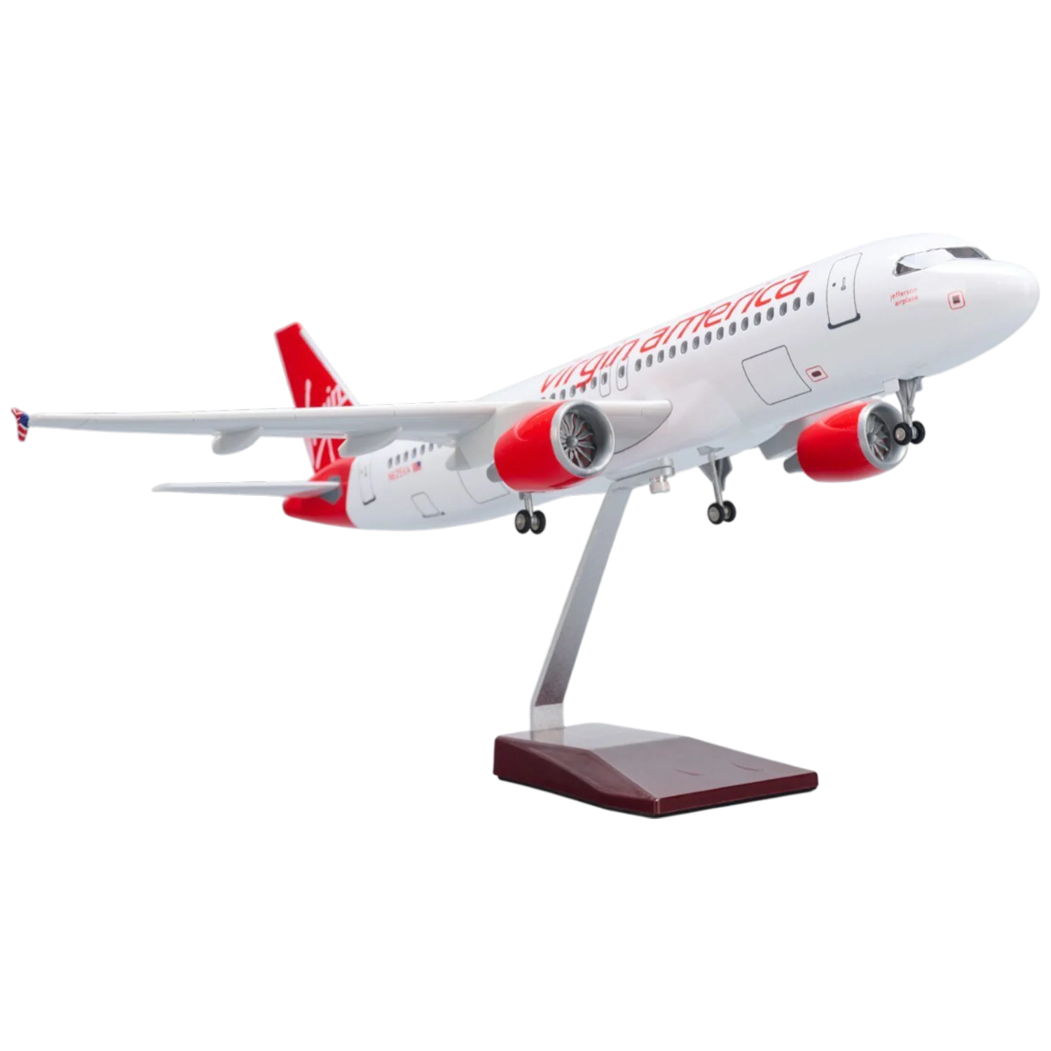XL Virgin America Airbus A320 - AirModels