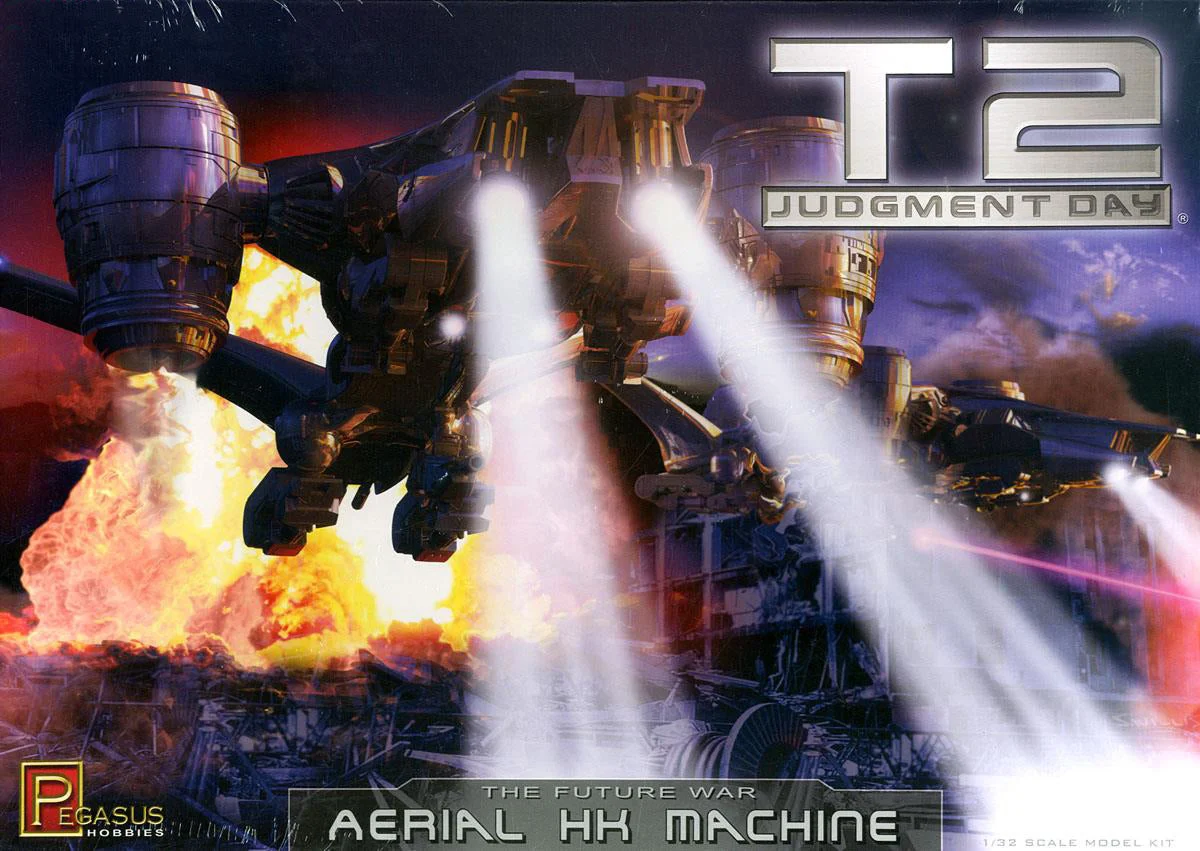 Terminator 2 Aerial Hunter Killer 1/32 Scale Model Kit - Pegasus Hobbies