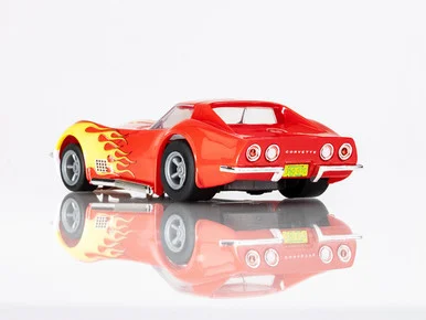 AFX Racing 22055 Corvette 1970 Red/Yellow Wildfire