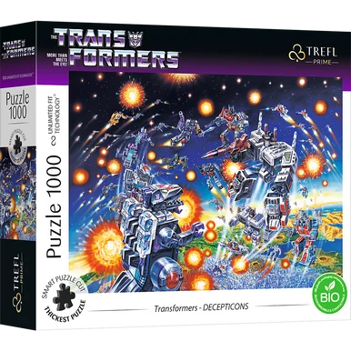 Trefl 10778 Trefl Prime 1000 Piece Puzzle - Transformers Decepticons