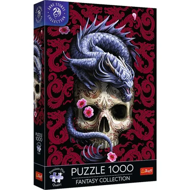 Trefl 10901 Premium Plus - Anne Stokes Oriental Dragon 1000 Piece Puzzle