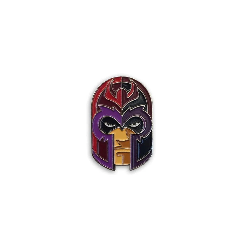 Magneto Enamel Pin by Whalen - Tom Whalen