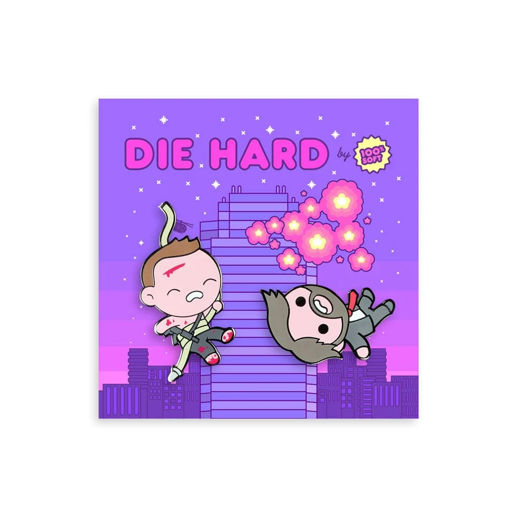 DIE HARD “McClane / Gruber” Pin Set - 100% Soft