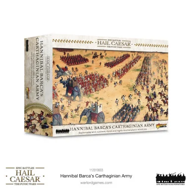 Hail Caesar Epic Battles (Punic Wars): Hannibal Barca's Carthaginian Army - Warlord Games - WLG