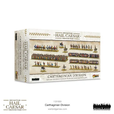 Hail Caesar Epic Battles (Punic Wars): Carthaginian Division - Warlord Games - WLG