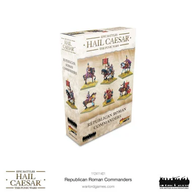 Hail Caesar Epic Battles (Punic Wars): Republican Roman Commanders - Warlord Games - WLG