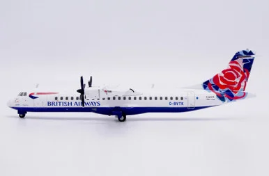 British Airways ATR72-200 "Chelsea Rose" Reg: G-BVTK With Stand XX20517 Scale 1:200