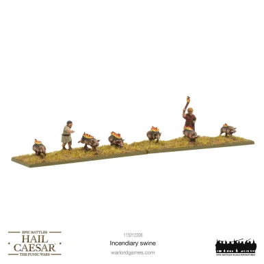 Hail Caesar Epic Battles (Punic Wars): Incendiary Swine - Warlord Games - WLG