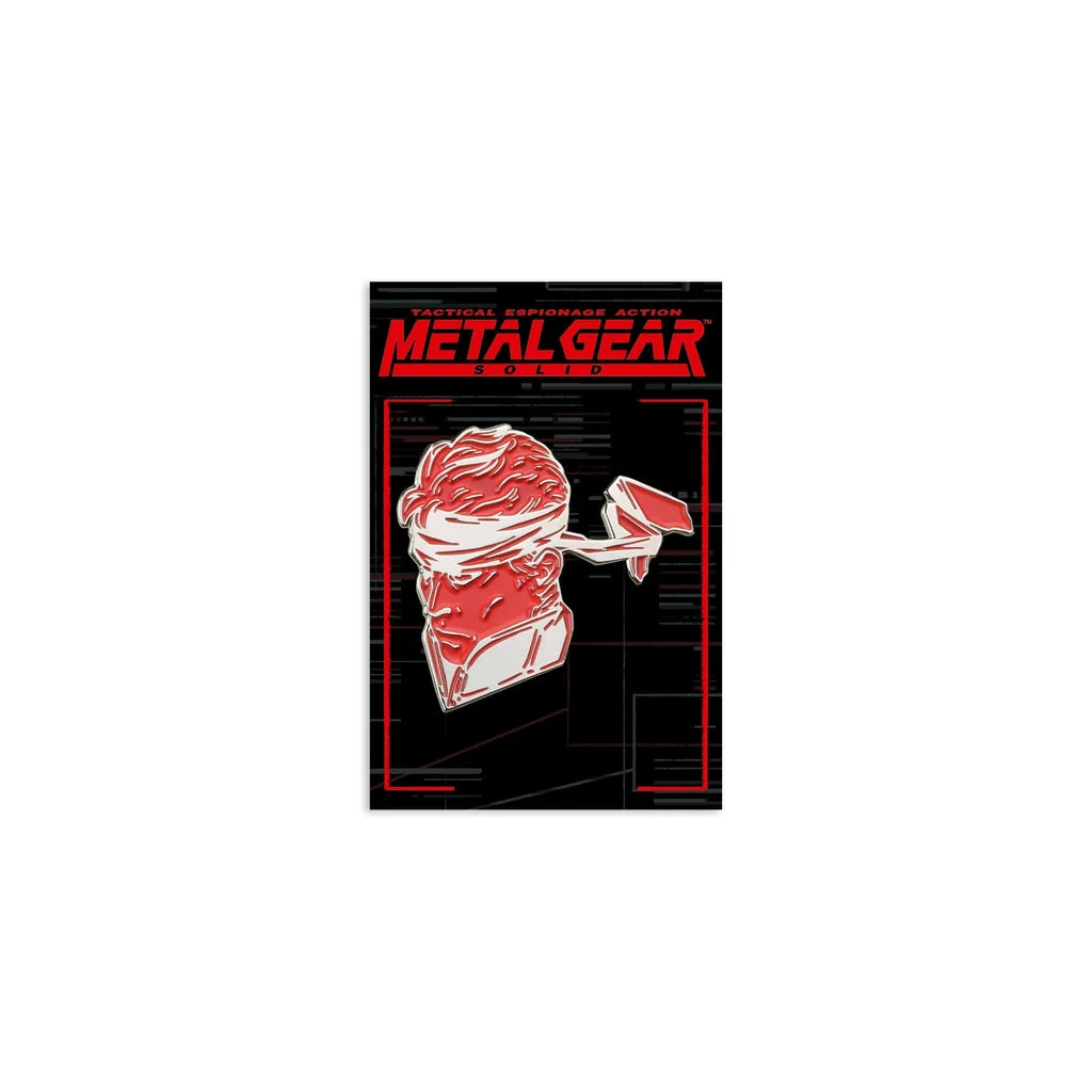 Solid Snake Enamel Pin - Sam Wolfe Connelly