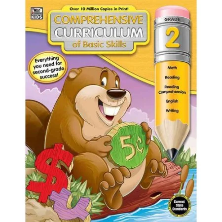 Comprehensive Curriculum of Basic Skills Workbook Grade 2 Paperback - Carson Dellosa