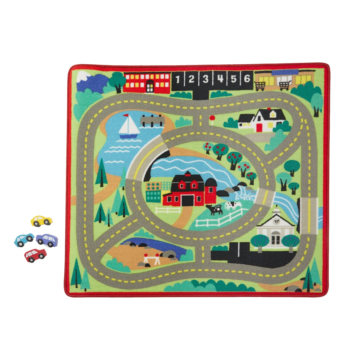 Round The Town Road Rug - Melissa & Doug, LLC