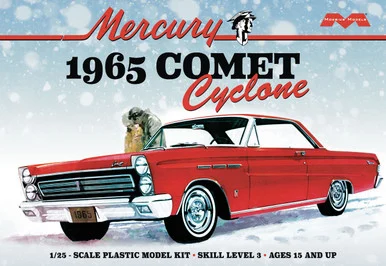 Moebius Models 1210 1965 Mercury Comet Cyclone 1/25 Scale Model Kit