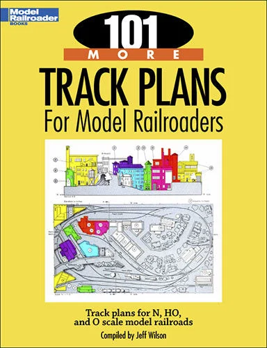 Kalmbach 12443 101 More Track Plans for Model Railroaders