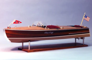 Dumas Products 1249 1949 19' Chris-Craft Racing Runabout Wooden Boat Kit