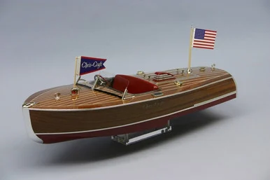 Dumas Products 1254 1941 Chris-Craft 16' Hydroplane Wooden Boat Kit