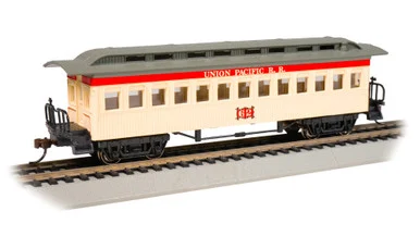 Bachmann 13410 HO Coach 1860-1880 Era - Union Pacific #62