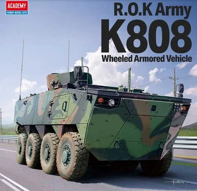 1/35 R.O.K. Army K808 Wheeled Armored Vehicle - Academy - ACY