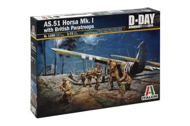 1/72 AS.51 HORSA MK.I/II & BRITISH PARATROOP - ITA1356