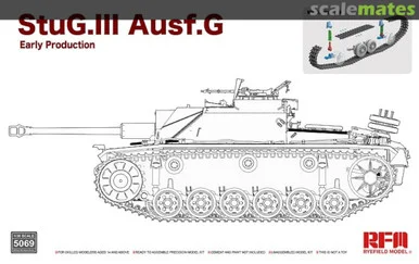Rye FIeld Models 5069 Stug.III Ausf.G Early Prod. w/work 1/35 - RyeField Models