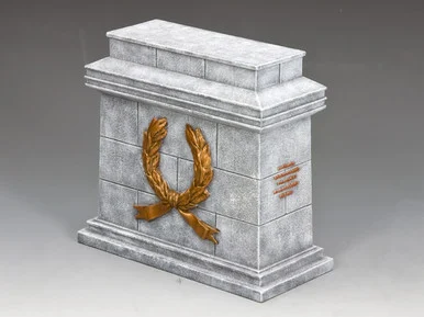 KACSP075 - "Large Equestrian Statue Plinth (Greystone)"