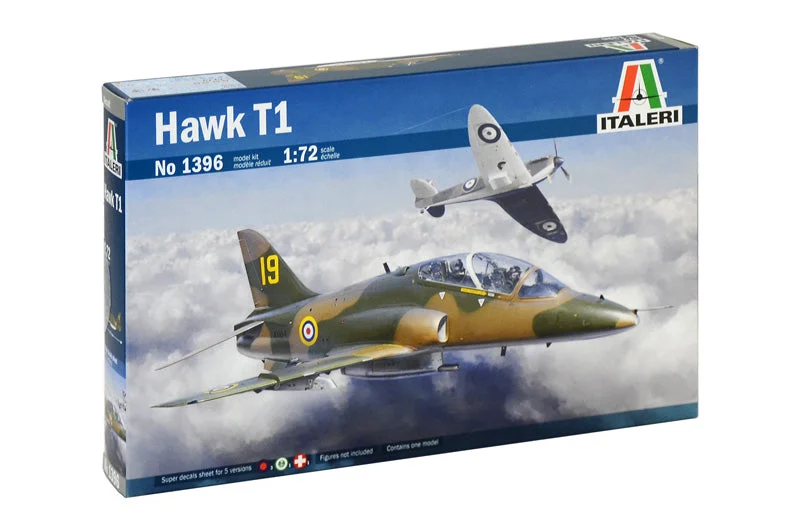 Hawker Siddeley Hawk T1, 1/72 Scale Plastic Model Kit - Italeri