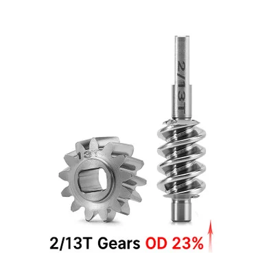 INJORA SCX30-14-13T 2/13T 23% Overdrive Gears for 1/30 SCX30