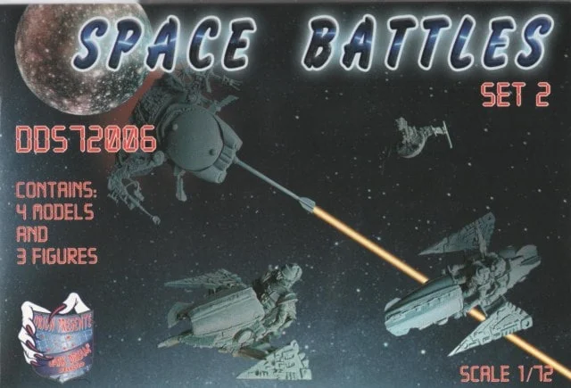 Space Battles Set 2, 1/72 Scale Model Kit by Orion Dark Dream Studio