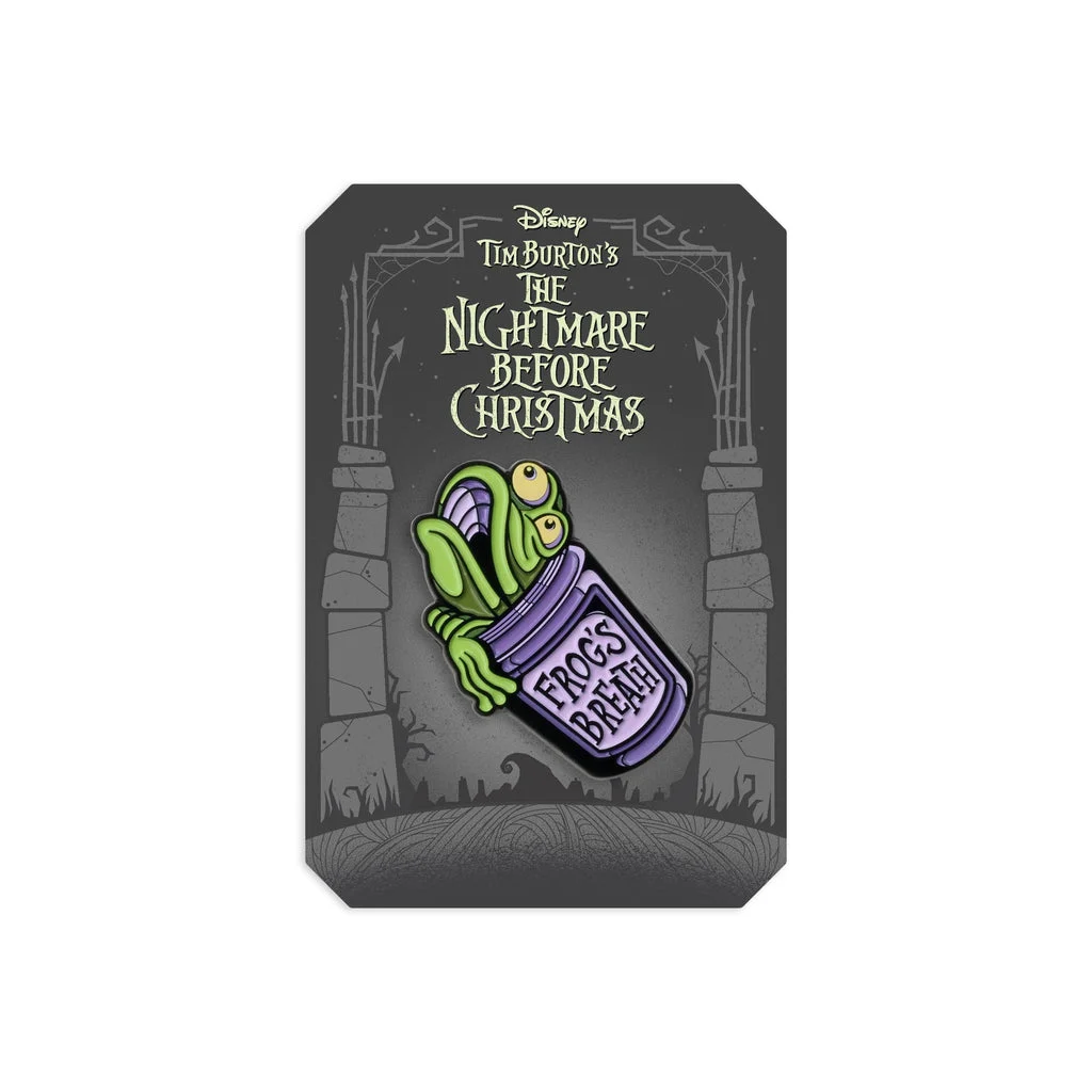 The Nightmare Before Christmas – Frog's Breath Enamel Pin - Graham Erwin