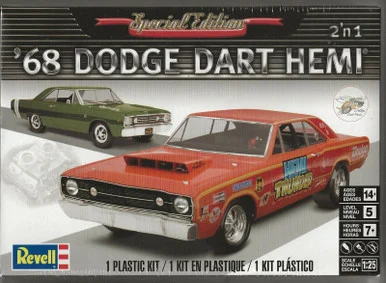 Revell 85-4217 1968 Dodge Hemi Dart 2n1 1/25 Scale Model Kit