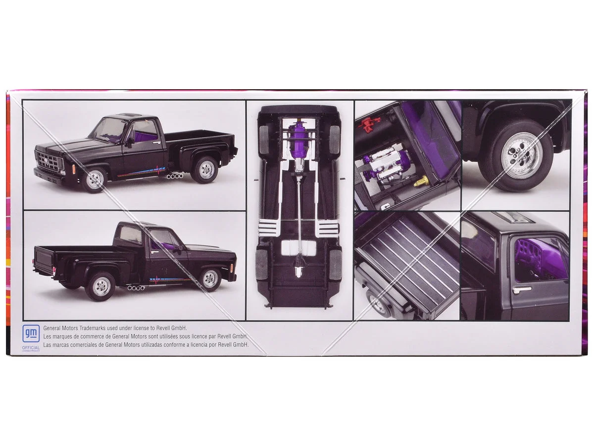 Level 4 Model Kit 1977 Chevrolet Street Pickup Truck 1/25 Scale Model by Revell