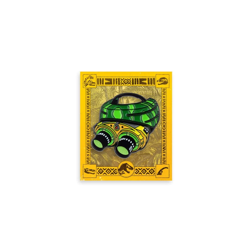 Jurassic Park – Night Vision Goggles Enamel Pin - Matthew Woodson