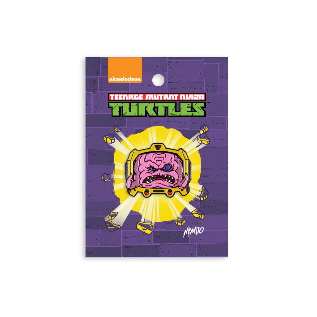 Krang Enamel Pin - Oliver Barrett