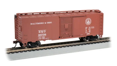 Bachmann 15013 HO 40' Steam Era Boxcar - Baltimore & Ohio #46796