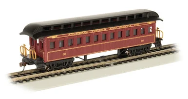 Bachmann 15104 HO Coach 1860-1880 Era - Santa Fe #93