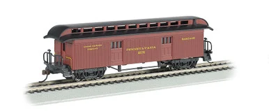 Bachmann 15302 HO Baggage 1860-1880 Era - Pennsylvania Railroad #6076