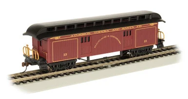 Bachmann 15304 HO Baggage 1860-1880 Era - Santa Fe #13