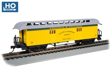 Bachmann 15307 HO Baggage 1860-1880 Era - Virginia & Truckee #21
