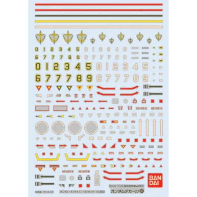 GD038 - HG Multiuse Principality of Zeon 03 Gundam Decal