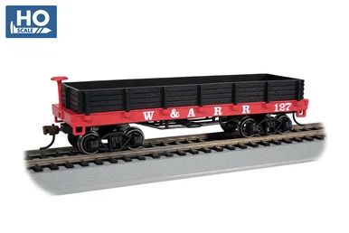 Bachmann 15403 HO Old Time Gondola - Western & Atlantic #127