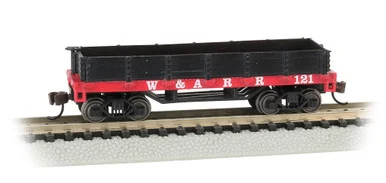 Bachmann 15451 N Old Time Gondola - Western & Atlantic #121